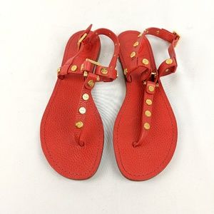 Tory Burch Red Thong Sandal